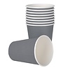 Fiesta Grey Single Wall Takeaway Coffee Cups Charcoal 340 ml (Pack of 1000)