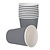 Fiesta Grey Single Wall Takeaway Coffee Cups Charcoal 340 ml (Pack of 1000)