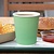 Fiesta Turquoise Ripple Wall Takeaway Coffee Cups 225 ml (Pack of 500)