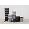Fiesta Grey Disposable Coffee Cups Ripple Wall Charcoal 225 ml (Pack of 500)
