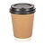 Fiesta Brown Disposable Coffee Cups Double Wall Kraft 340 ml (Pack of 500)