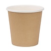 Fiesta Brown Disposable Espresso Cups Single Wall Kraft 112 ml (Pack of 1000)