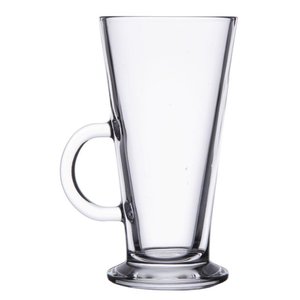 Utopia Columbia Latte Hi Ball Glass with Handle 285 ml (Pack of 12) Utopia Columbia Latte Hi Ball Glass with Handle 285 ml (Pack of 12)