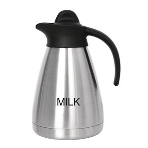 Olympia Stainless Steel Vacuum Milk Jug 1 L Olympia Stainless Steel Vacuum Milk Jug 1 L