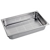 Gastro M Stainless Steel Gastronorm Pan 1/1 100 mm, Perforated
