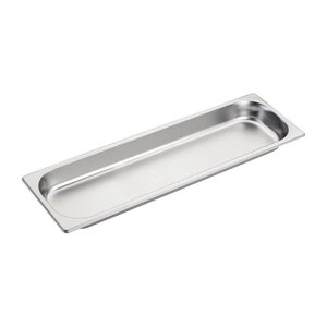 Gastro M Stainless Steel Gastronorm Pan 2/4 65 mm Gastro M Stainless Steel Gastronorm Pan 2/4 65 mm