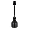 Buffalo Lampa grzewcza regulowana czarny mat
