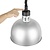 Buffalo Lampa grzewcza regulowana srebrna 2.5kW