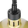 Buffalo Retractable Dome Heat Shade Pale Gold Finish