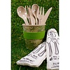XXLselect Reusable Rice Husk Cutlery Set