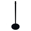 Bolero Barrier Post (h)950 mm, Black, 8 kg