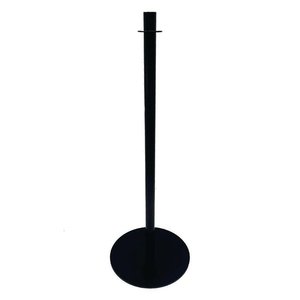 Bolero Barrier Post (h)950 mm, Black, 8 kg