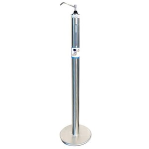 Tournus Manual Stainless Steel Freestanding Hand Sanitiser Station, 0,4 L Tournus Manual Stainless Steel Freestanding Hand Sanitiser Station, 0,4 L