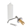 Tournus Manual Stainless Steel Freestanding Hand Sanitiser Station, 0,4 L