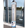 Tournus Manual Stainless Steel Freestanding Hand Sanitiser Station, 0,4 L