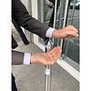 Tournus Manual Stainless Steel Freestanding Hand Sanitiser Station, 0,4 L