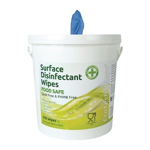 EcoTech Quat-Free Disinfectant Surface Wipes Bucket (500 Pack) EcoTech Quat-Free Disinfectant Surface Wipes Bucket (500 Pack)