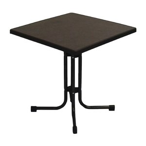 XXLselect Limburg Pizarra folding patio table 70 x 70cm