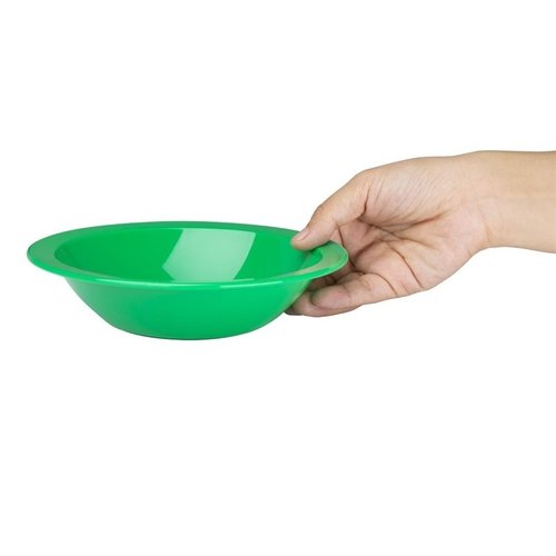 Kristallon Polycarbonate Bowls Green 172mm (Pack of 12)