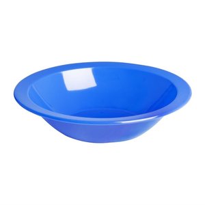 Kristallon Polycarbonate Bowls Blue 172mm (Pack of 12) Kristallon Polycarbonate Bowls Blue 172mm (Pack of 12)