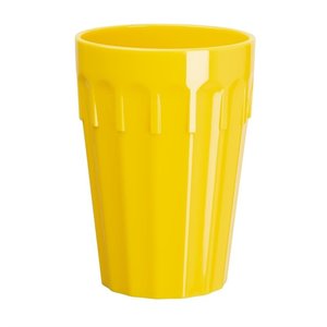 Kristallon Yellow Polycarbonate Tumbler 260 ml (Pack of 12)