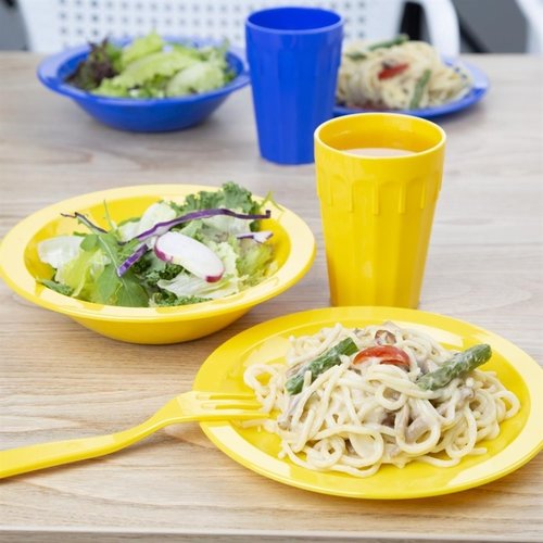 Kristallon Szklanka z poliwęglanu żółta 260 ml (12 szt.)