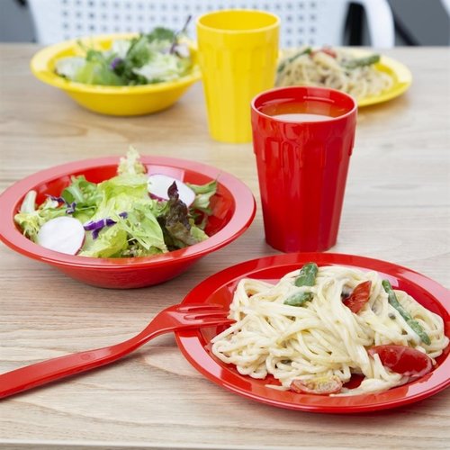 Kristallon Szklanka z poliwęglanu czerwona 260 ml (12 szt.) Kristallon Szklanka z poliwęglanu czerwona 260 ml (12 szt.)