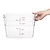 Vogue Polycarbonate Food Container, 10 L with Measuring Cup