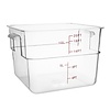 Vogue Polycarbonate Food Container, 10 L with Measuring Cup