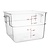 Vogue Polycarbonate Food Container, 10 L with Measuring Cup