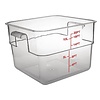 Vogue Polycarbonate Food Container, 10 L with Measuring Cup