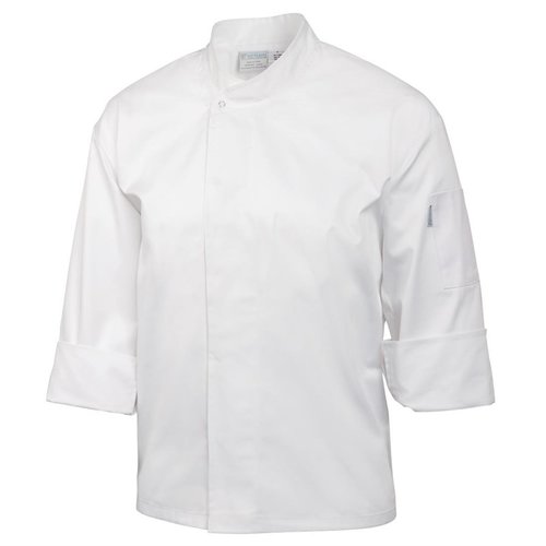 Whites Chefs Clothing Tunika szefa kuchni Unisex Orlando biała, rozmiar: S Whites Chefs Clothing Tunika szefa kuchni Unisex Orlando biała, rozmiar: S