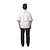 Southside Unisex Chefs Jacket Short Sleeve White XL