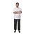 Southside Unisex Chefs Jacket Short Sleeve White XL