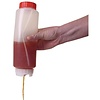 FIFO White Squeeze Sauce Bottle 16oz