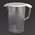 Olympia Kristallon Graduated Polycarbonate Jug 0.9Ltr