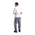Whites Chefs Clothing Whites Waterproof Bib Apron White