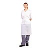 Whites Chefs Clothing Whites Waterproof Bib Apron White