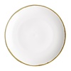 Olympia Kiln Chalk Round Coupe Plate 280mm (Pack of 4) Olympia Kiln Chalk Round Coupe Plate 280mm (Pack of 4)