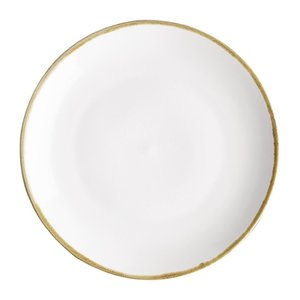 Olympia Kiln Chalk Round Coupe Plate 280mm (Pack of 4) Olympia Kiln Chalk Round Coupe Plate 280mm (Pack of 4)