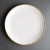 Olympia Kiln Chalk Round Coupe Plate 280mm (Pack of 4) Olympia Kiln Chalk Round Coupe Plate 280mm (Pack of 4)