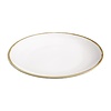 Olympia Kiln Chalk Round Coupe Plate 280mm (Pack of 4) Olympia Kiln Chalk Round Coupe Plate 280mm (Pack of 4)
