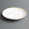 Olympia Kiln 340ml Cup Saucer Chalk 160mm (Pack of 6)