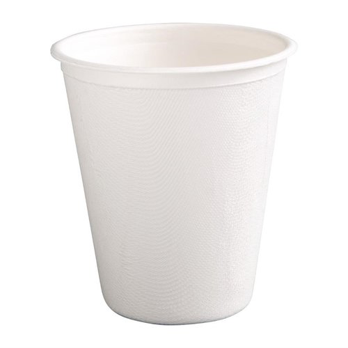 Fiesta Green Fiesta Compostable Bagasse Cups 260ml (Pack of 1000) Fiesta Green Fiesta Compostable Bagasse Cups 260ml (Pack of 1000)