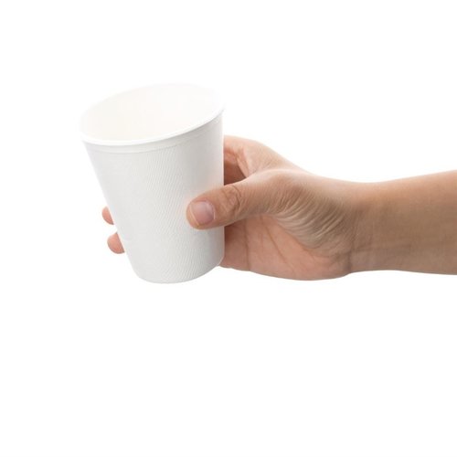 Fiesta Green Fiesta Compostable Bagasse Cups 260ml (Pack of 1000) Fiesta Green Fiesta Compostable Bagasse Cups 260ml (Pack of 1000)