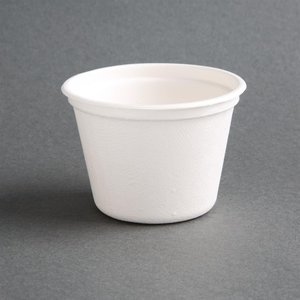 Fiesta Green Fiesta Compostable Bagasse Cups 140ml (Pack of 1000)