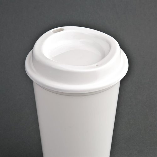 Olympia Polypropylene Reusable Coffee Cups 16oz (Pack of 25) Olympia Polypropylene Reusable Coffee Cups 16oz (Pack of 25)
