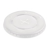 Fiesta Recyclable Polystyrene Lids for 12oz Cold Paper Cups 80mm (Pack of 1000)