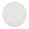 Fiesta Recyclable Polystyrene Lids for 12oz Cold Paper Cups 80mm (Pack of 1000)