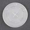 Fiesta Recyclable Polystyrene Lids for 12oz Cold Paper Cups 80mm (Pack of 1000)